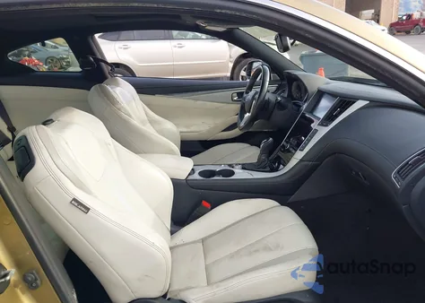 2017 Infiniti Q60 3.0T Red Sport 400 from USA, damaged, VIN JN1FV7EK6HM610751